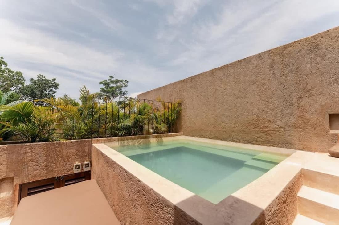 Stylish 2BR Jungle Retreat with Plunge Pool & Rooftop