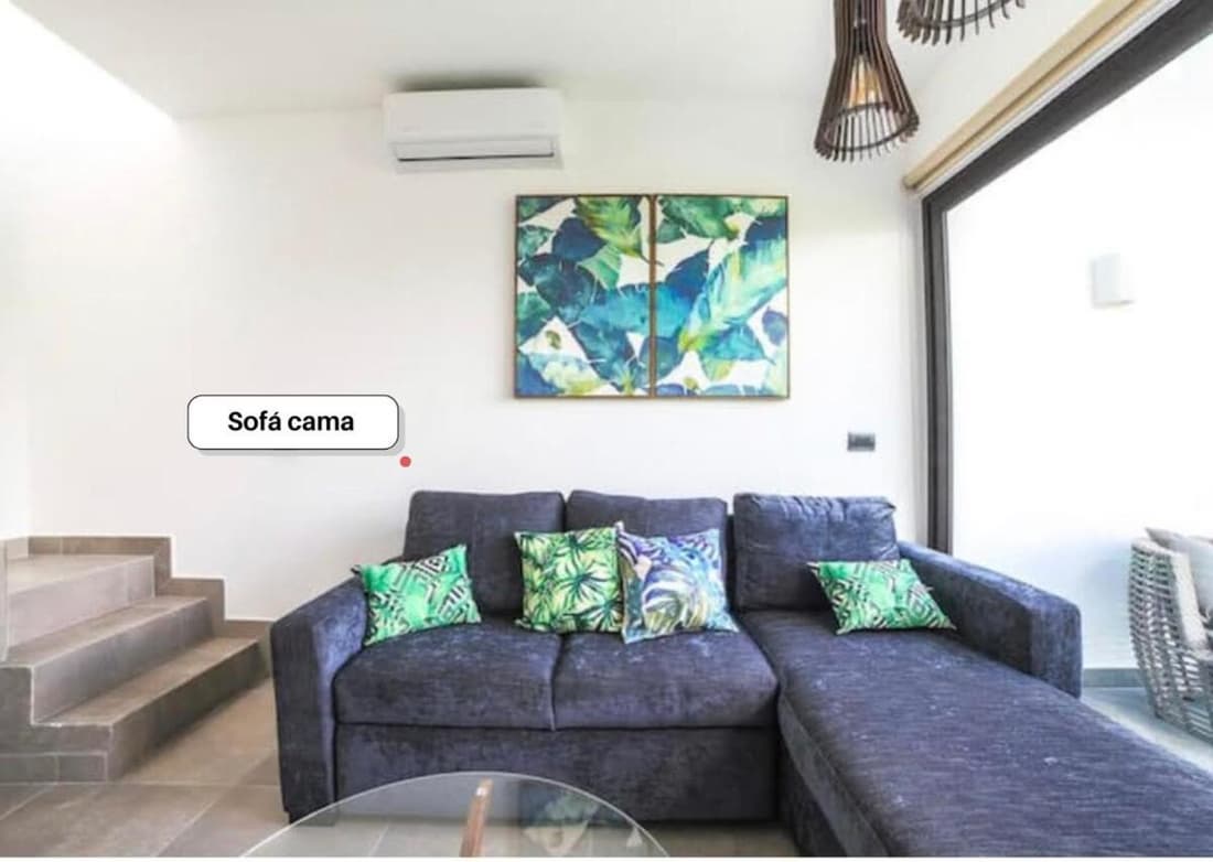 Penthouse with private terrace in Tulum, 1 Br