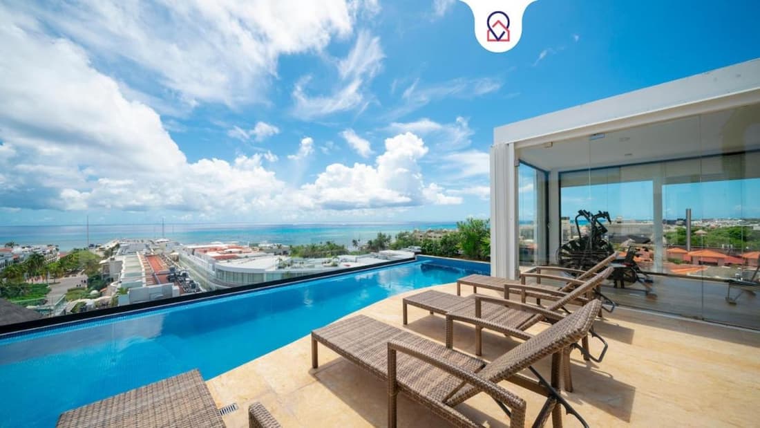 Modern Studio with Pool in Playa del Carmen