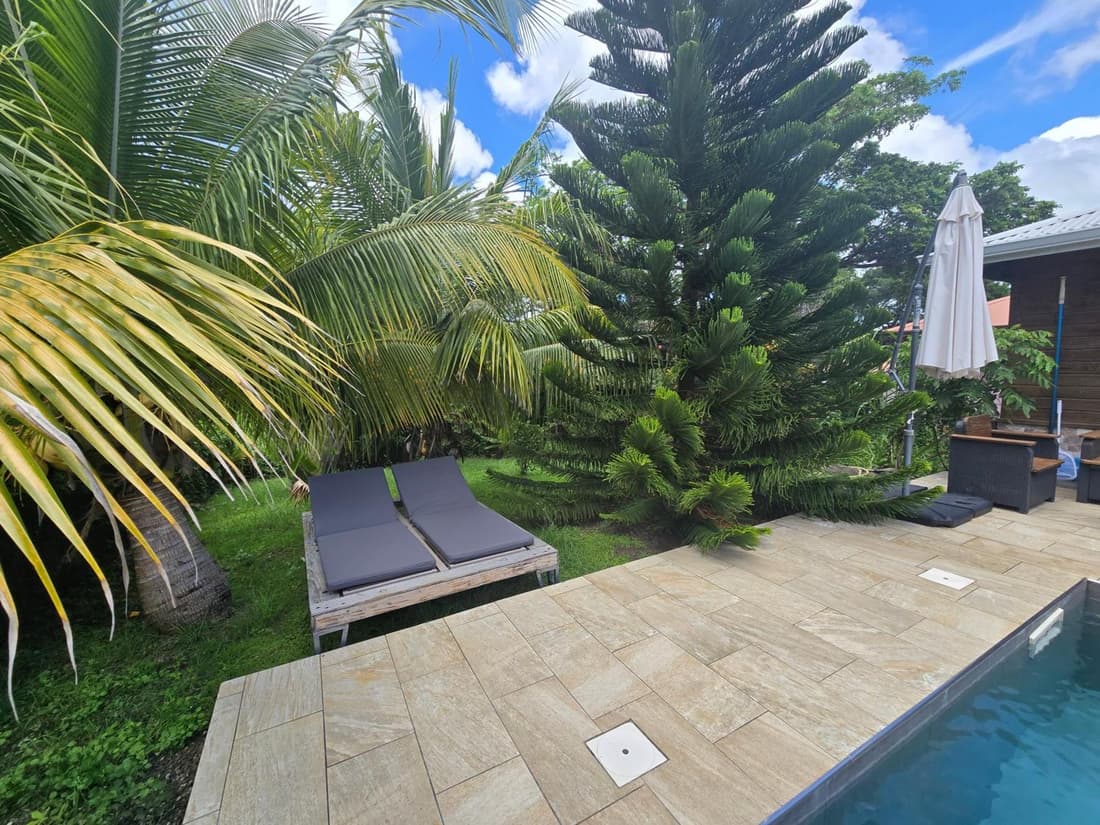 Magnifique maison en bois avec piscine