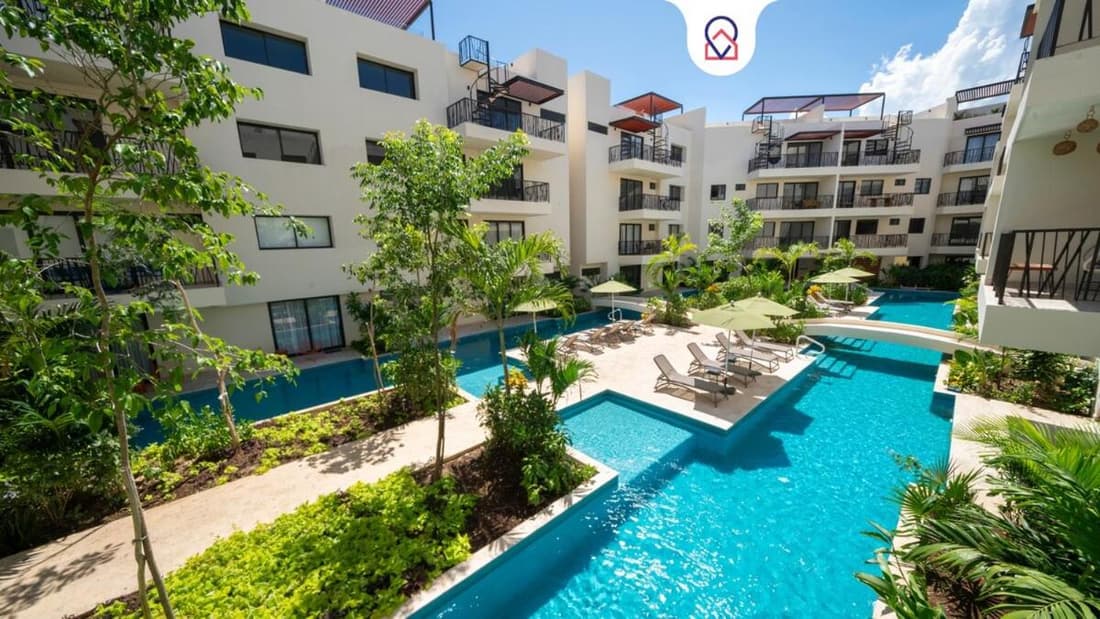Modern apartment in Tulum Pool and Gym