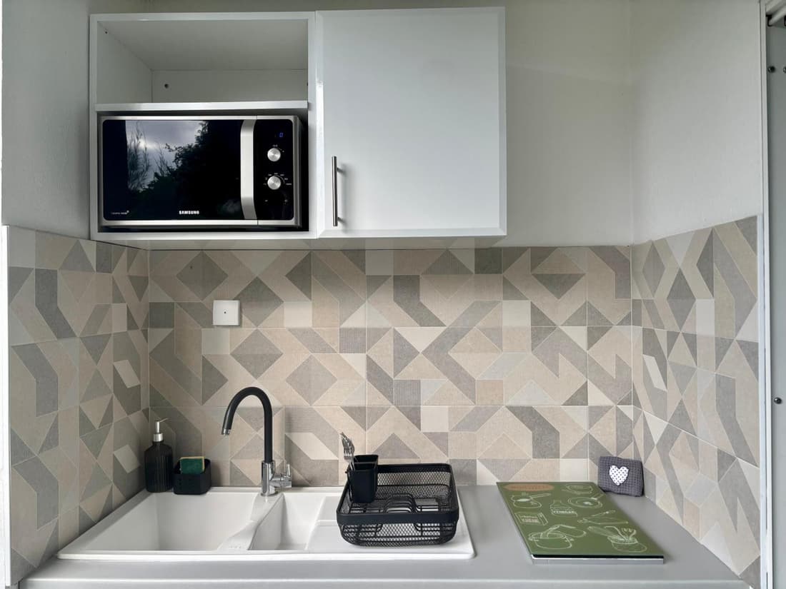 L'oasis, appartement proche plage privée