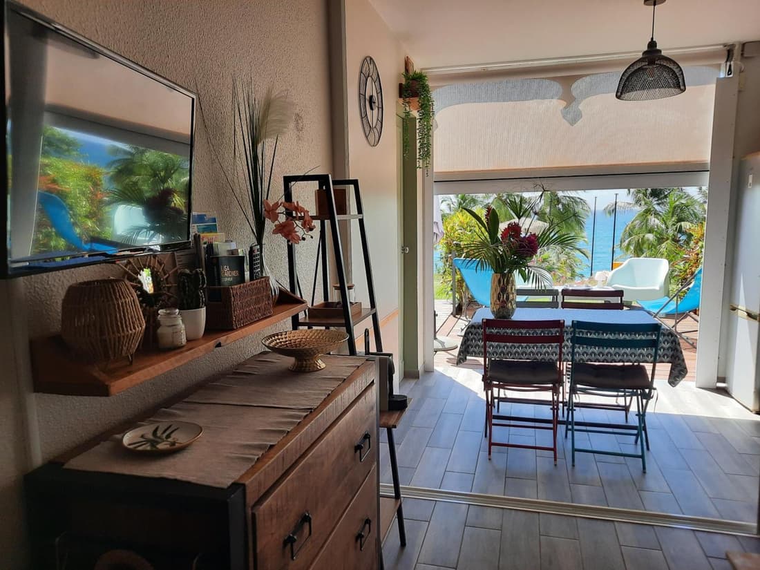 Turquoise studio remarquable vue mer