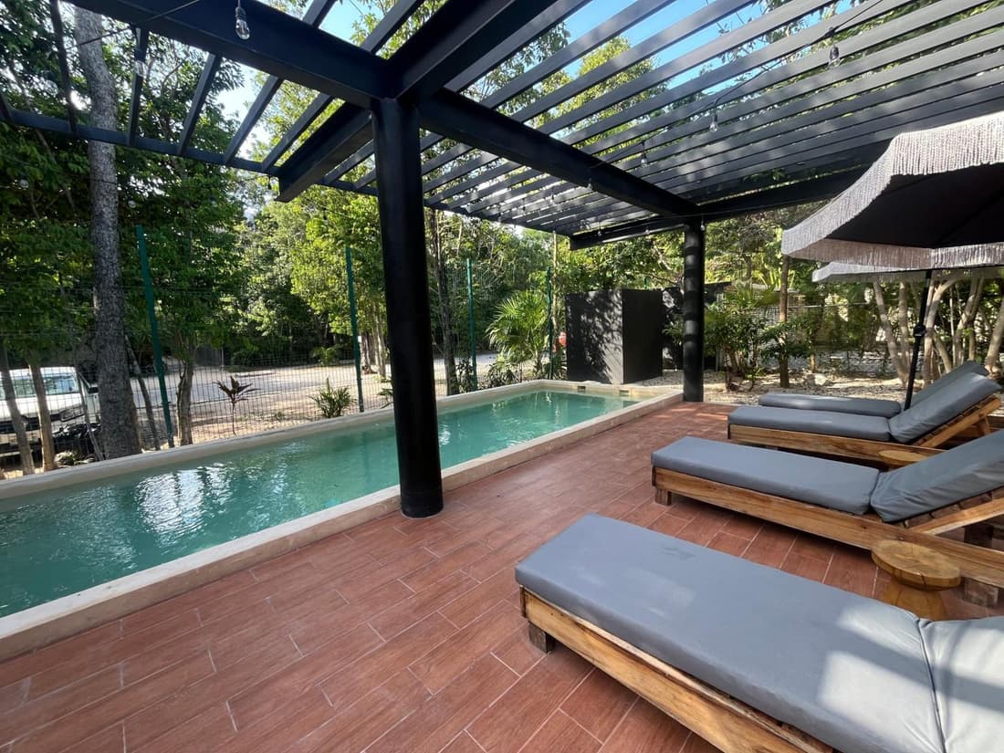 Villa de lujo 5 Rec, Aldea Zama, Casa para 15 personas, Playa Tulum, México
