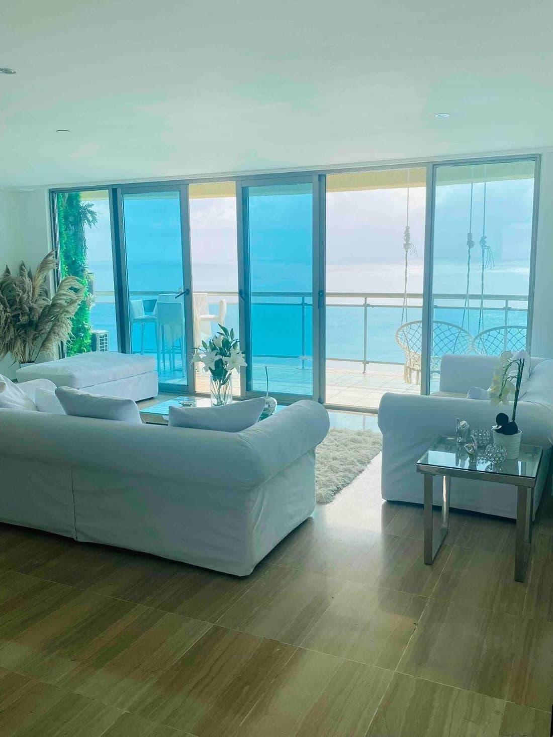 Vista al mar Hab Privada Larimar, Malecon Santo D