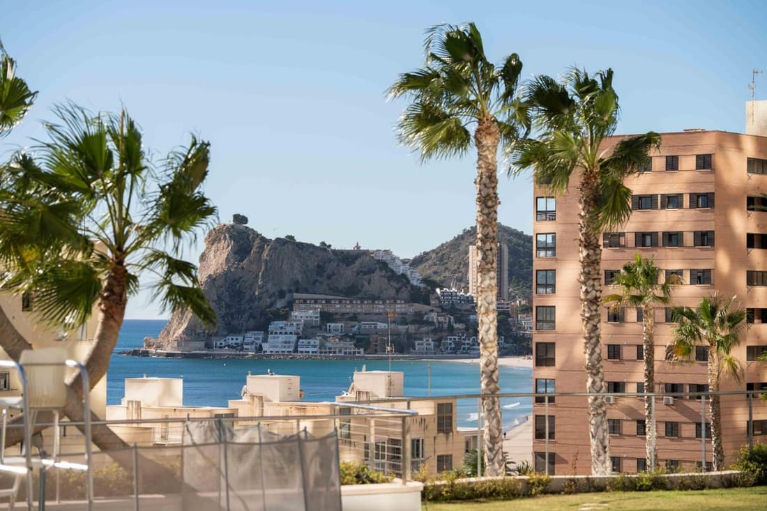 Mediterranean Sunset Cliffs Benidorm