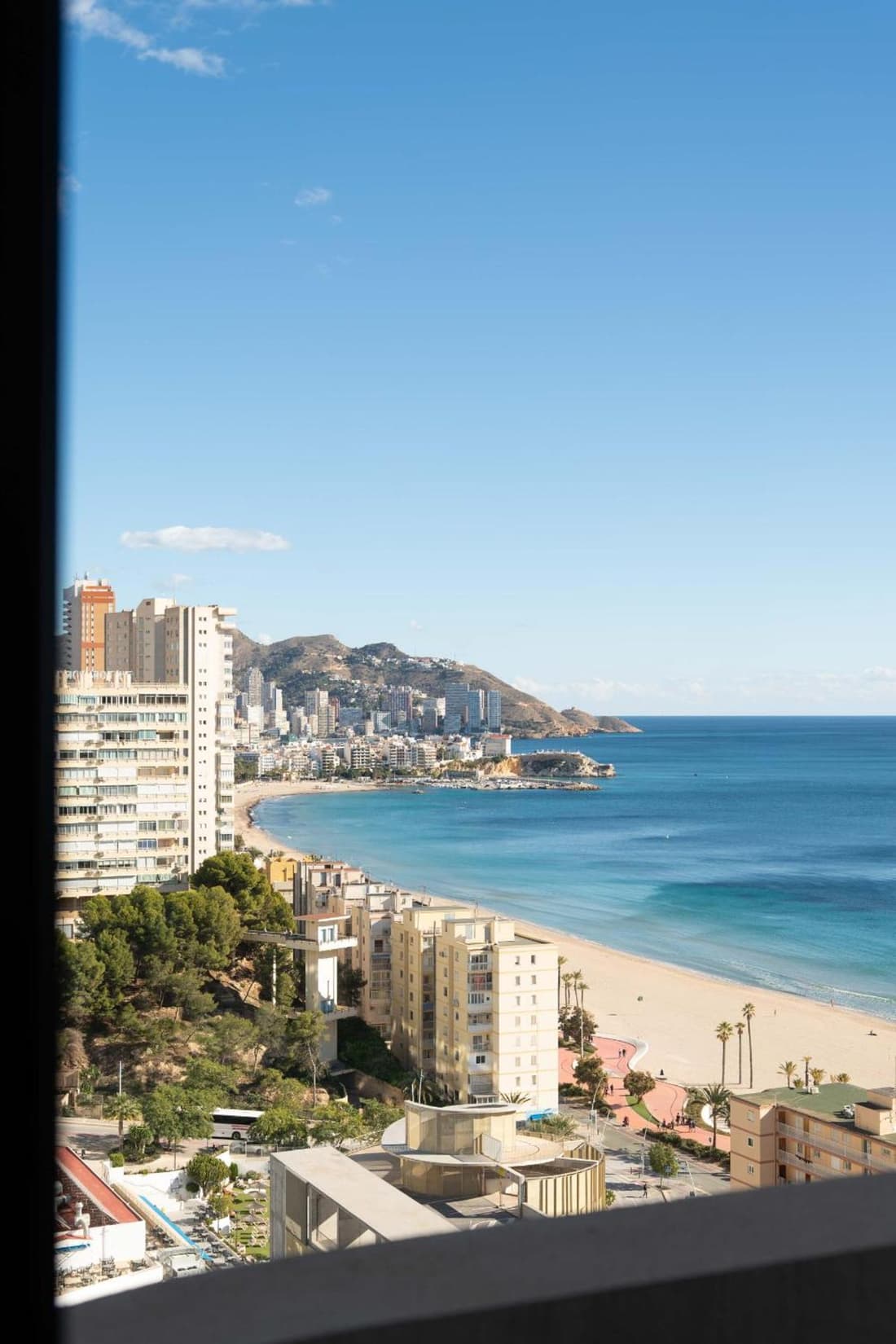 Mediterranean Sunset Cliffs Benidorm