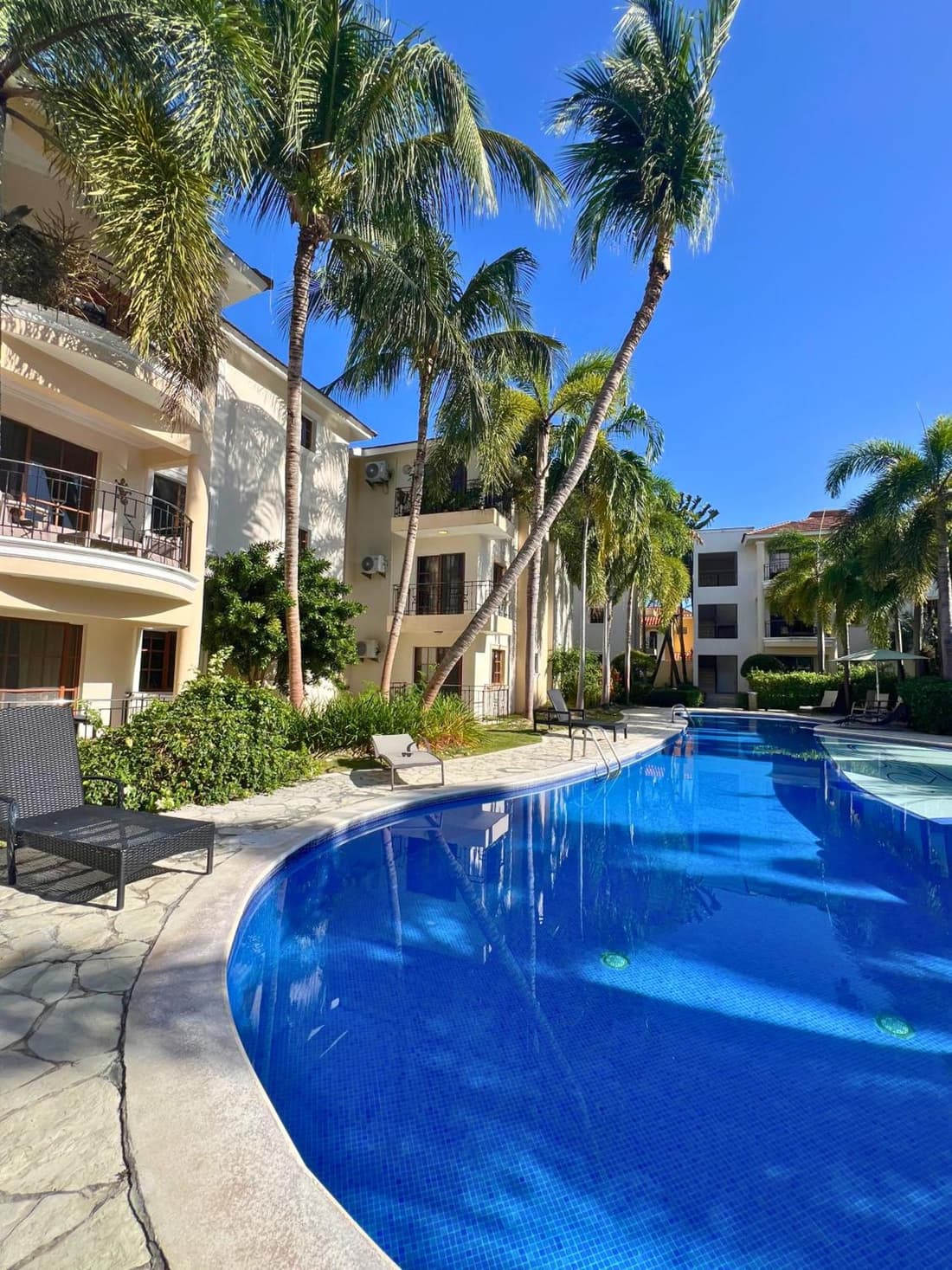 Apartamento con Piscina 2 Habitaciones Cerca de la Playa Bavaro