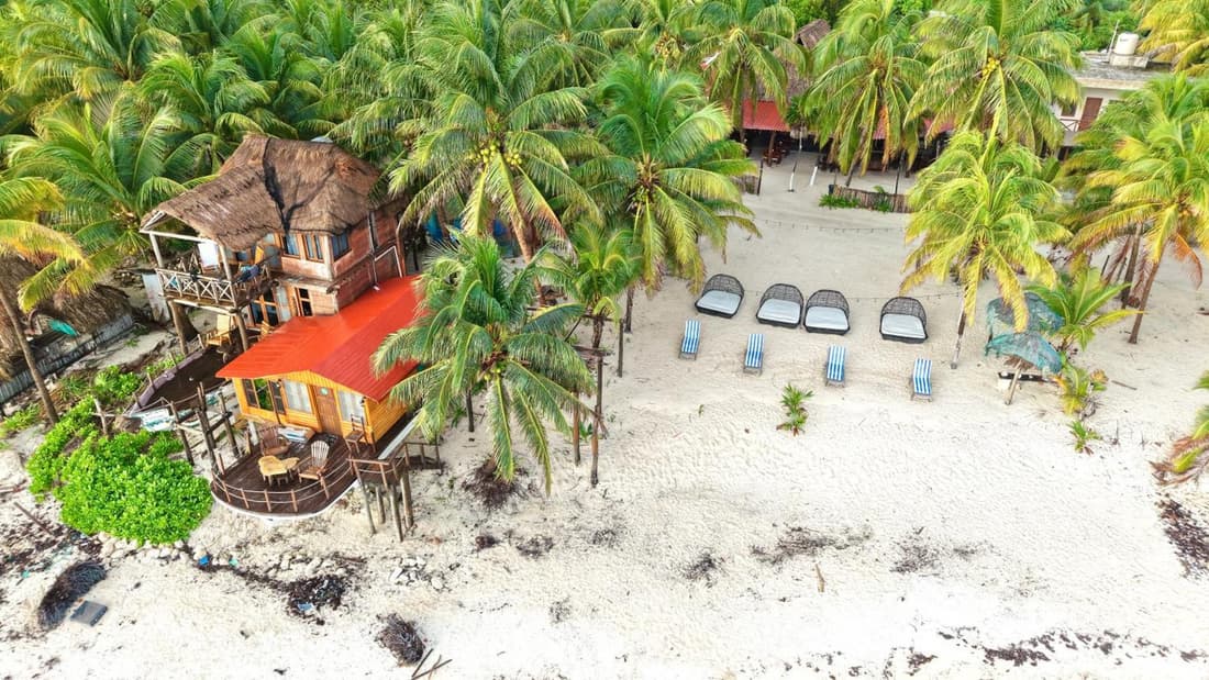 Hotel Fisherman lodge, cuarto base triple