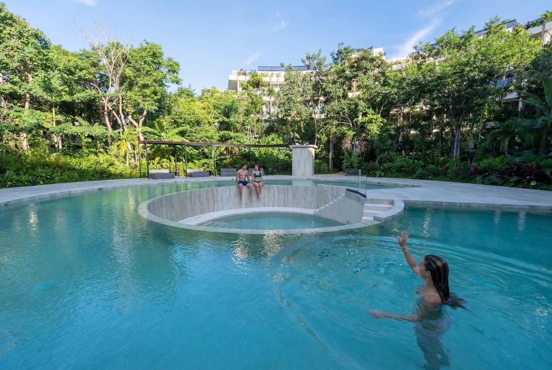 Luxury Jungle View Unit - 2BR with Private Pool & Spacious Balcony