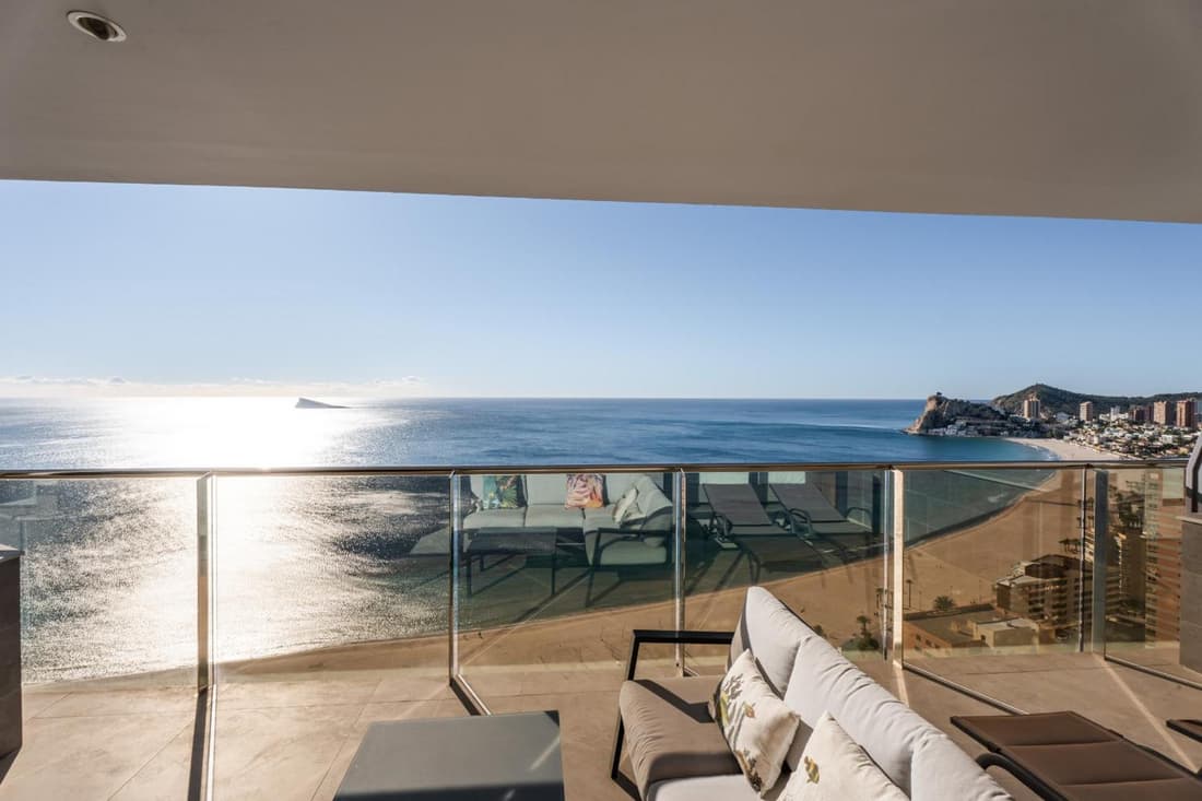 Benidorm Blue Sunset Cliffs