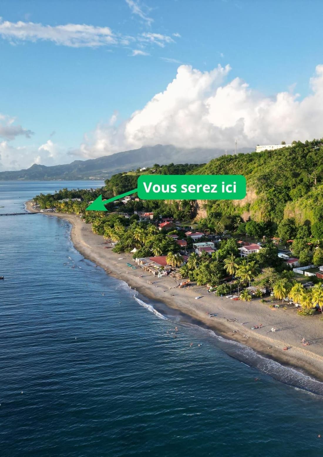 Bungalow sur la plage Thazard