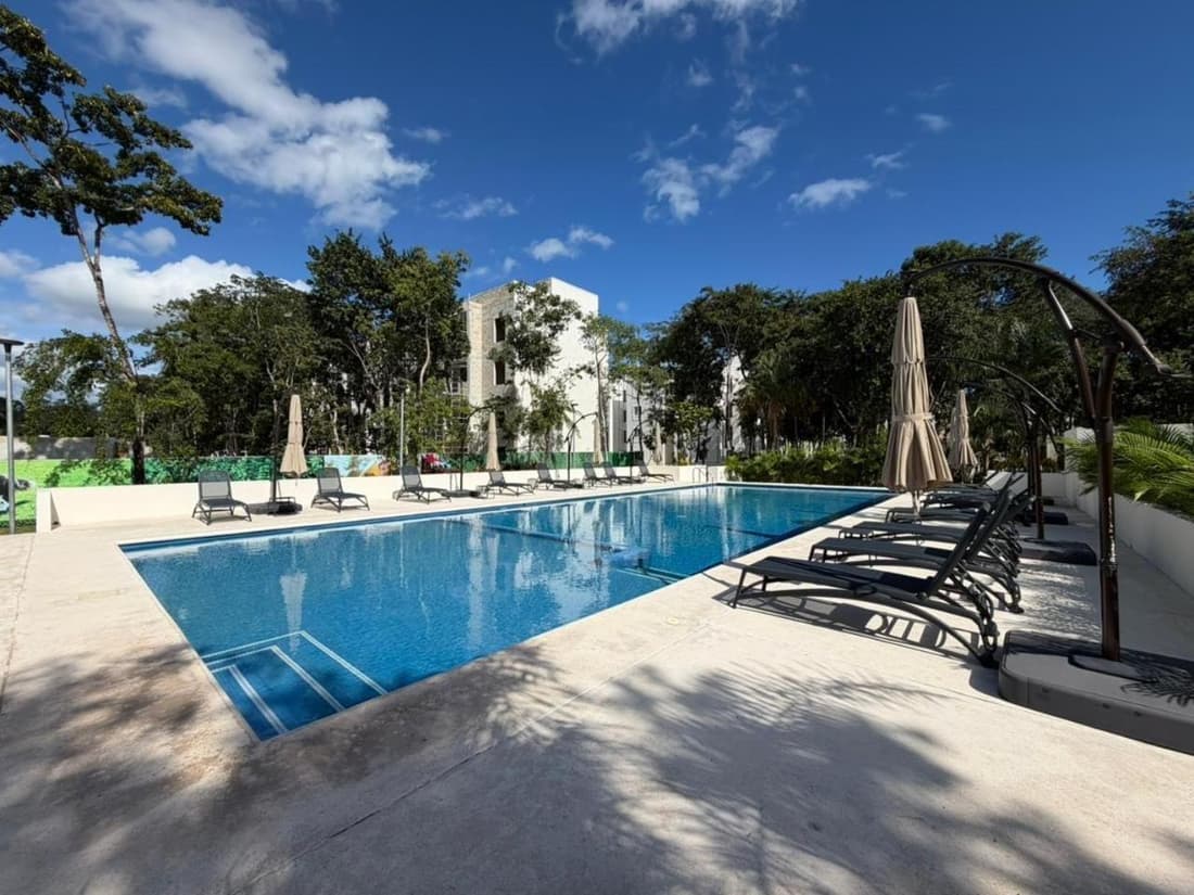 Caribbean maya Garden planta baja y jardín junto a Centros comerciales