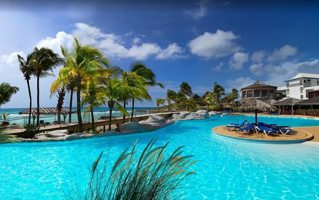 Bleu Caraïbes appartement avec citerne privative