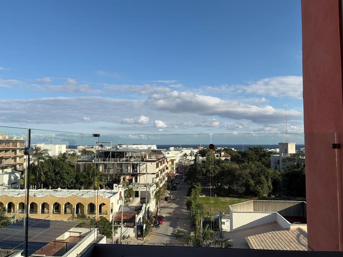 Departamento nuevo con vista al Mar Caribe | Playa del Carmen Centro