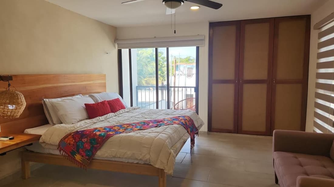 Modern loft with AC near Paseo Montejo - El Rosal