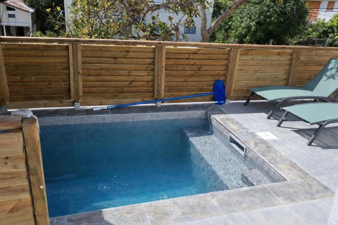 Ti Zeinga La - T2 avec piscine privative à Sainte-Anne