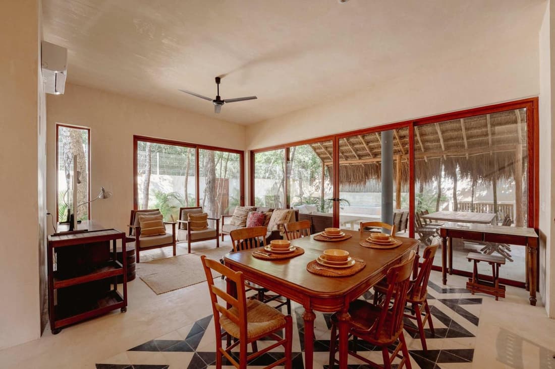 chic 4BR Villa with Private Pool in Holistika Tulum