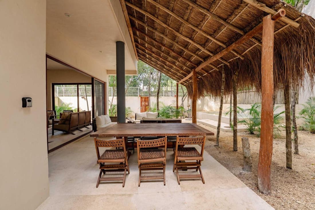 chic 4BR Villa with Private Pool in Holistika Tulum