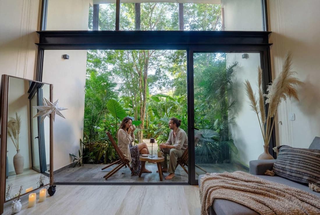 Luxury Two-Level Loft in Tulum with Pool & Gym