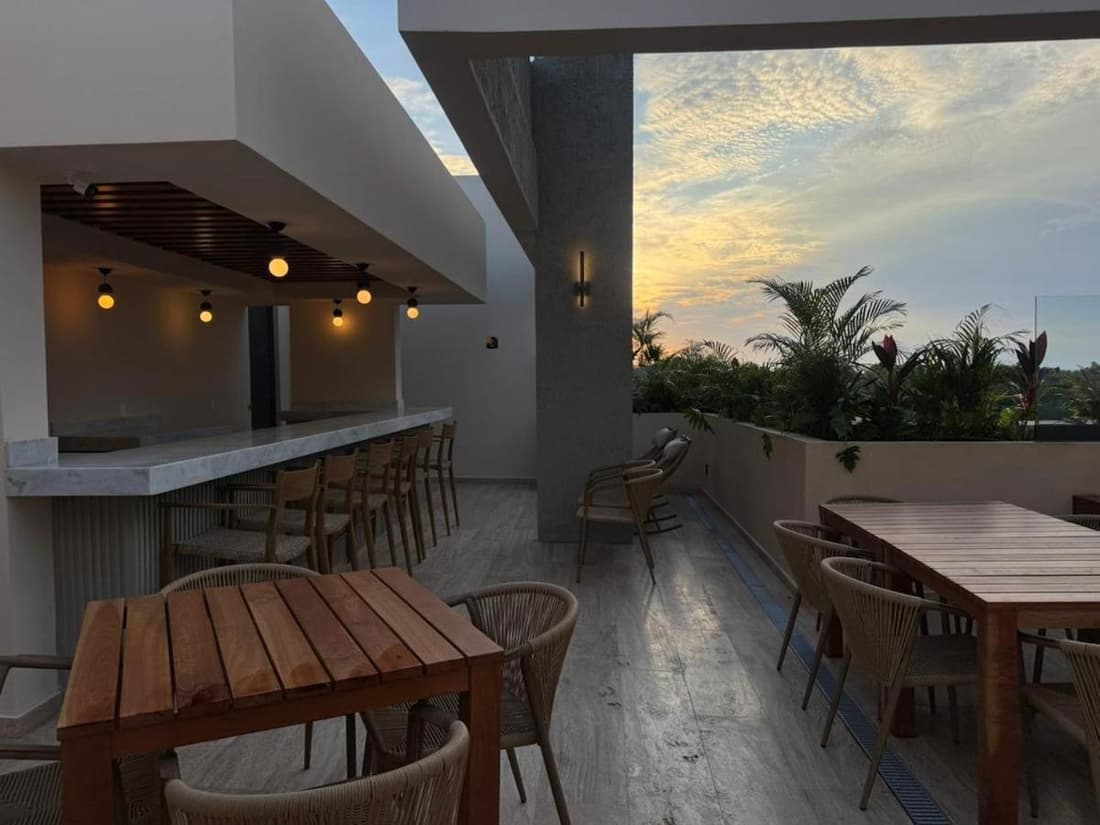Luxury 1BR with Private Terrace Pool in Aldea Zama