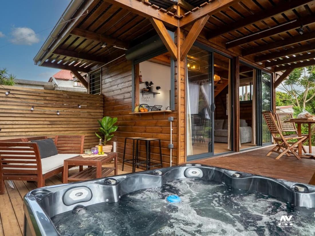 Bungalow en duplex avec Jacuzzi