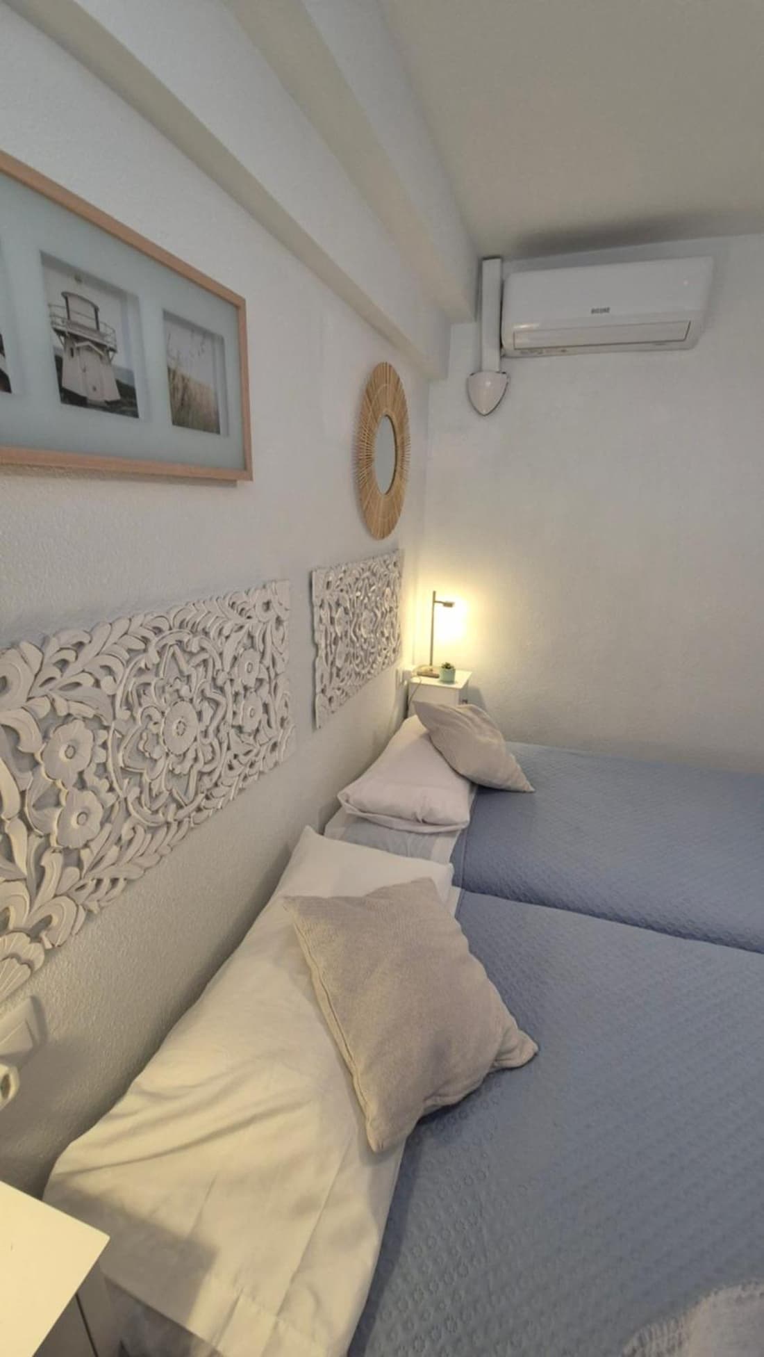 Ideal familias en urbanización de lujo a 600m de la playa Levante con Wifi, AC y Parking