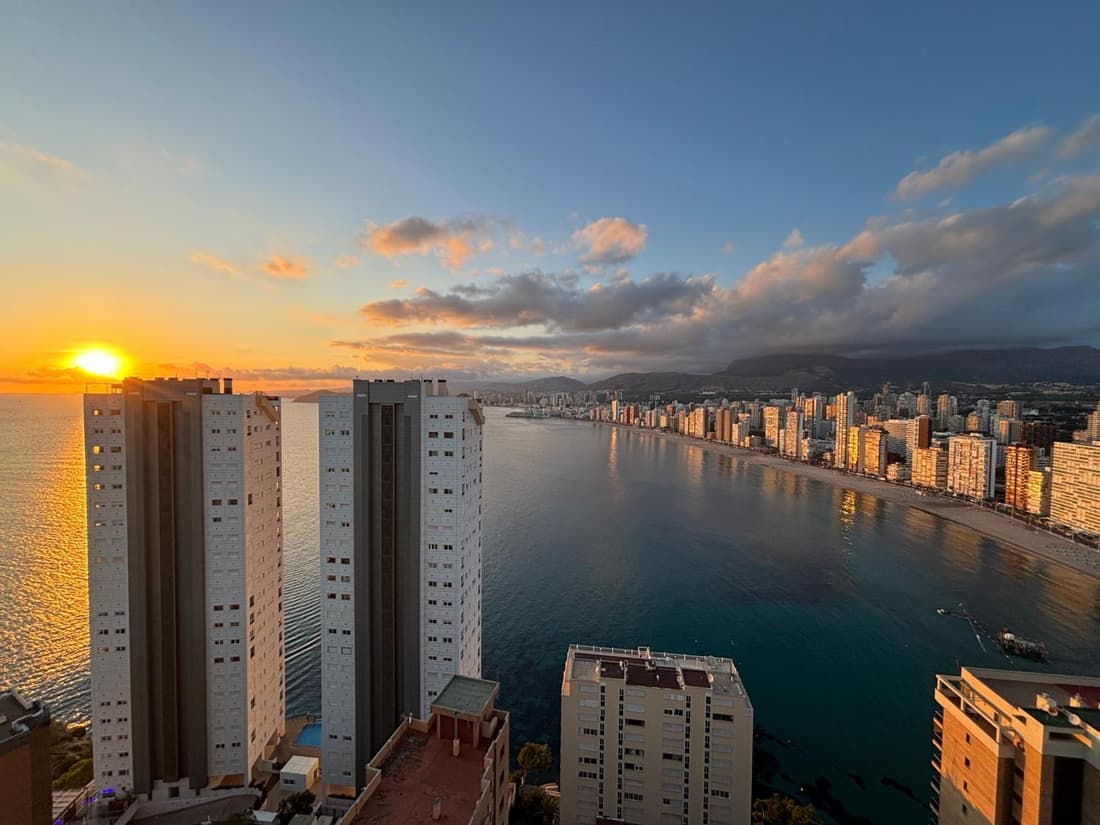 Panoramic Sunset Benidorm