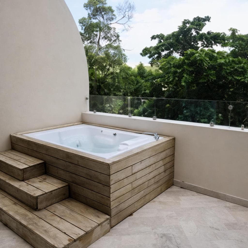 NEW 2 bed swim-up, gril with jacuzzi Aldea Zamá