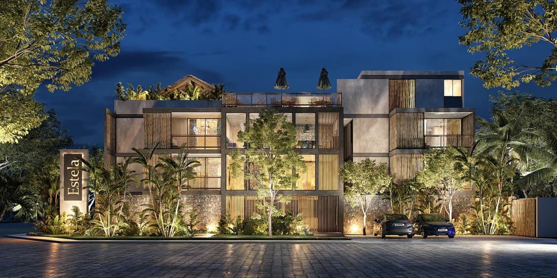 Premium Apartment in Tulum 2 Bedrooms Roof Top Pool - Aldea Zama