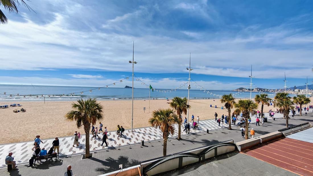 Benidorm Sky Las Damas en Primera linea de playa