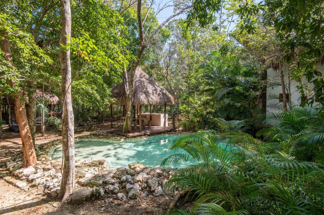 Private Jungle Villa with Full Kitchen & Pool Access