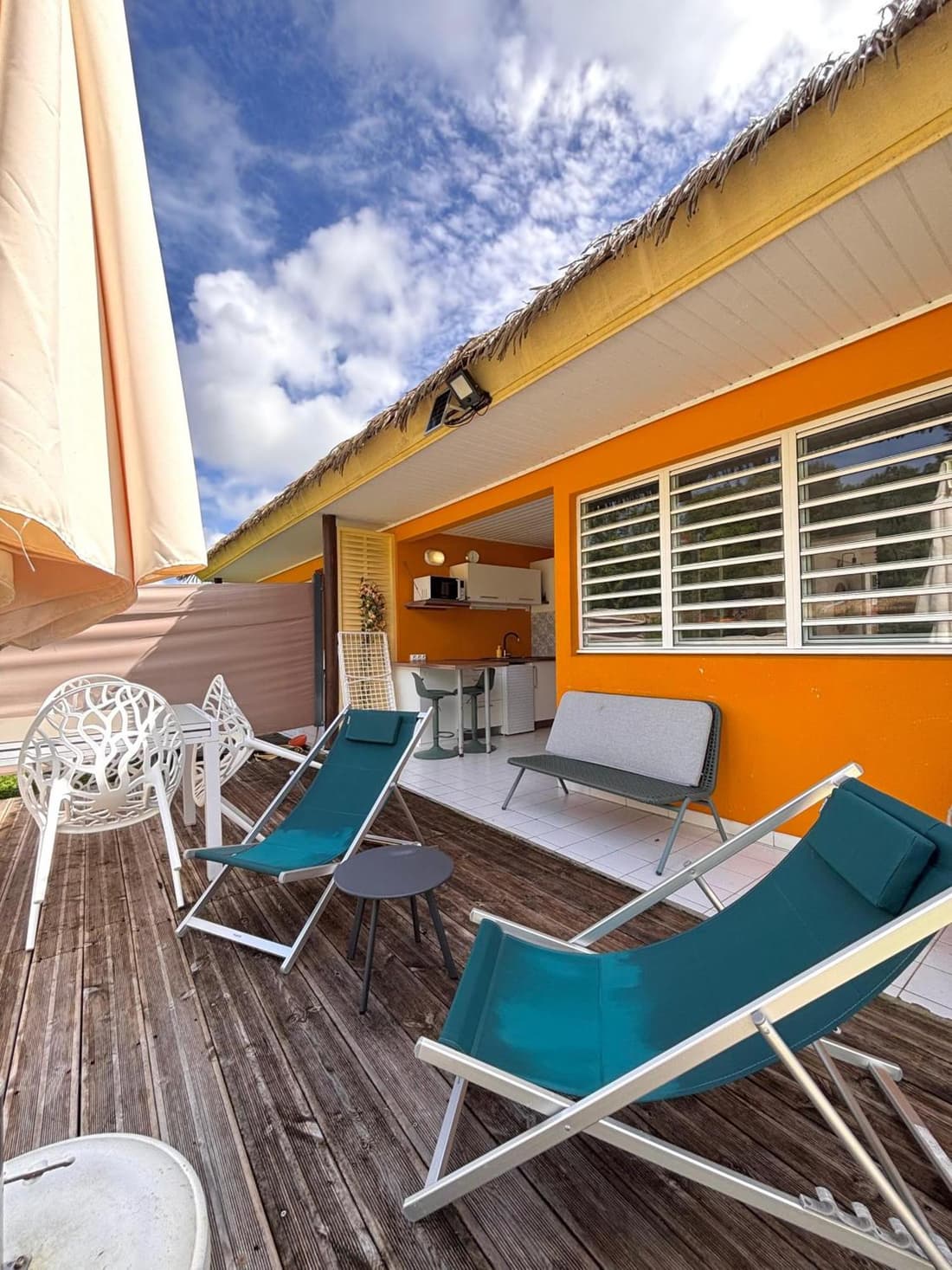 Bungalow Agathe - Piscine, Wifi, Farnienté et Plage à 2 minutes