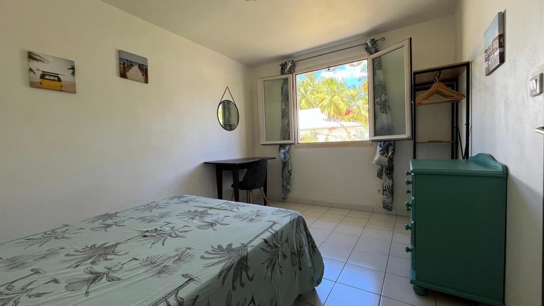 Villa Créole, charmant T2 sur la plage, Tartane, Anse l'Étang