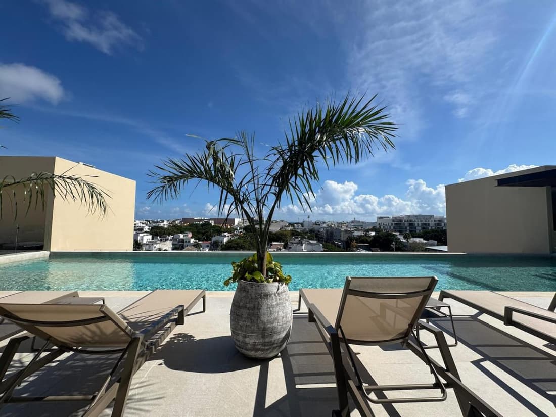 Best location in Playa Rooftop Pool, Beach nearby