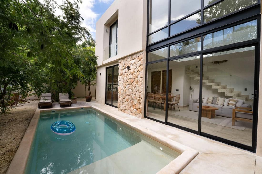 4BR Modern Luxury Villa with Private Pool & Concierge Service in Tulum