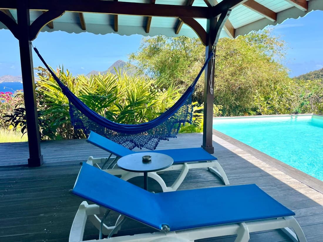 Villa Bambou, vue mer, panorama sur la baie des Saintes