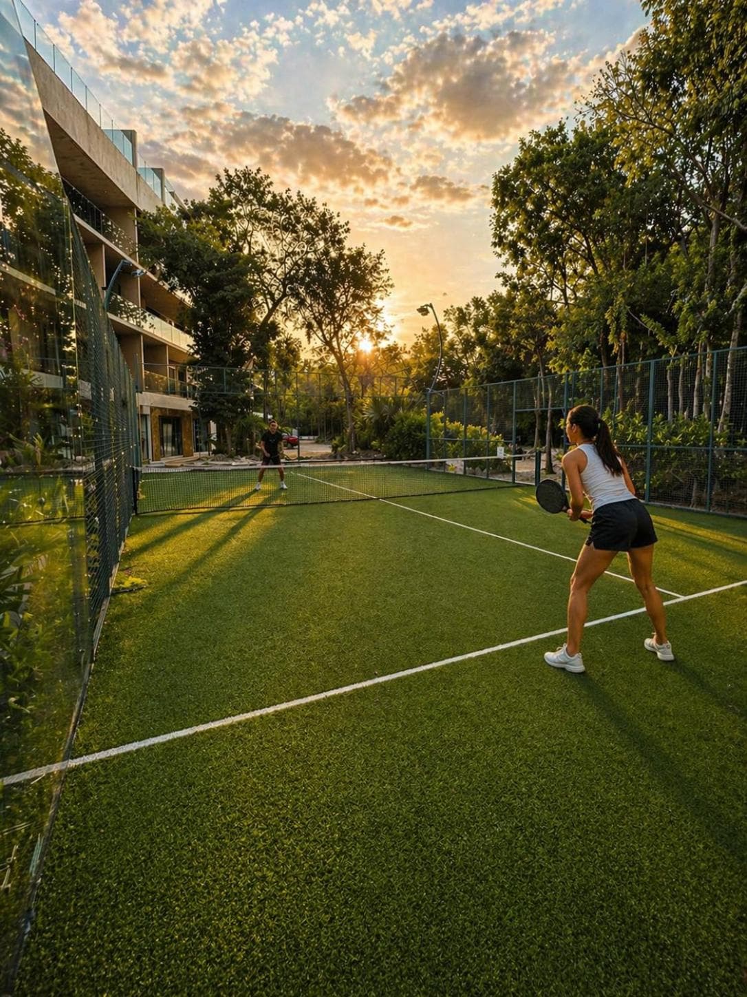 HeusHaven Tuk Hacienda Studio Roof Pool Padel