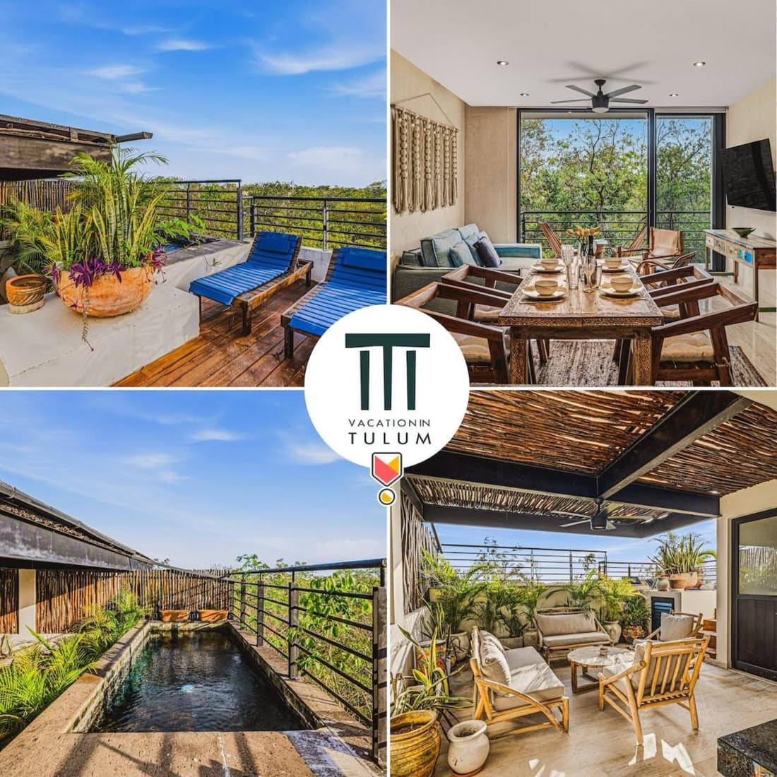 Serene 3BR Penthouse w Private Pool | Roof | Gym