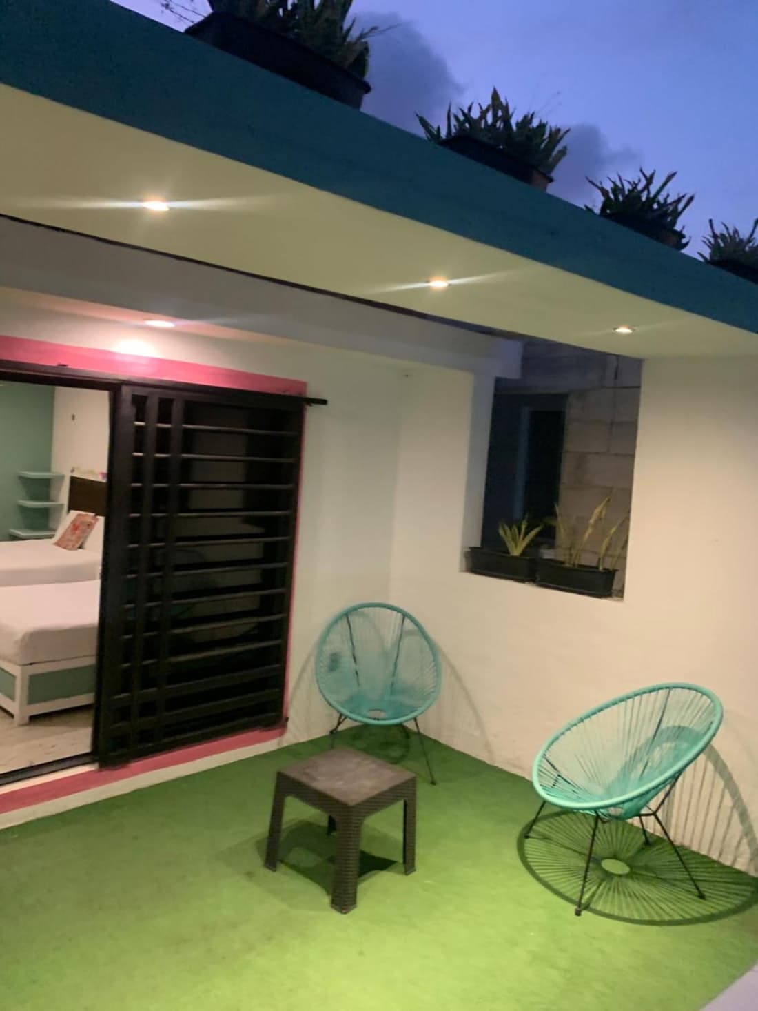 Casa Trebol balcón