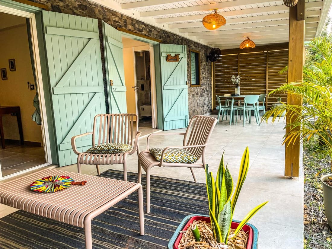Bungalow de charme, terrasse XXL, Lit King Size