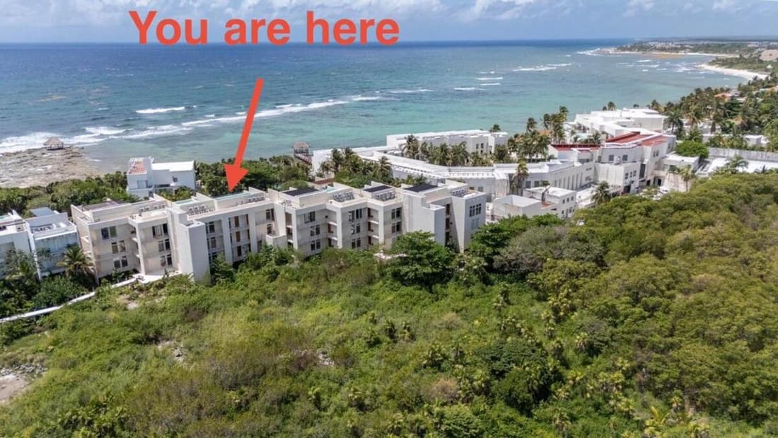 Akumal Seas 2BR Condo 2 Min Walk to Beach 7 Rooftop Pools