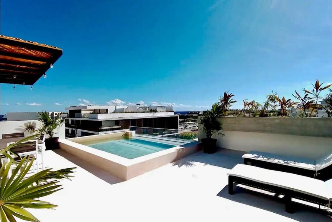 Central 40, 2 bdr Penthouse, Jacuzzi privado