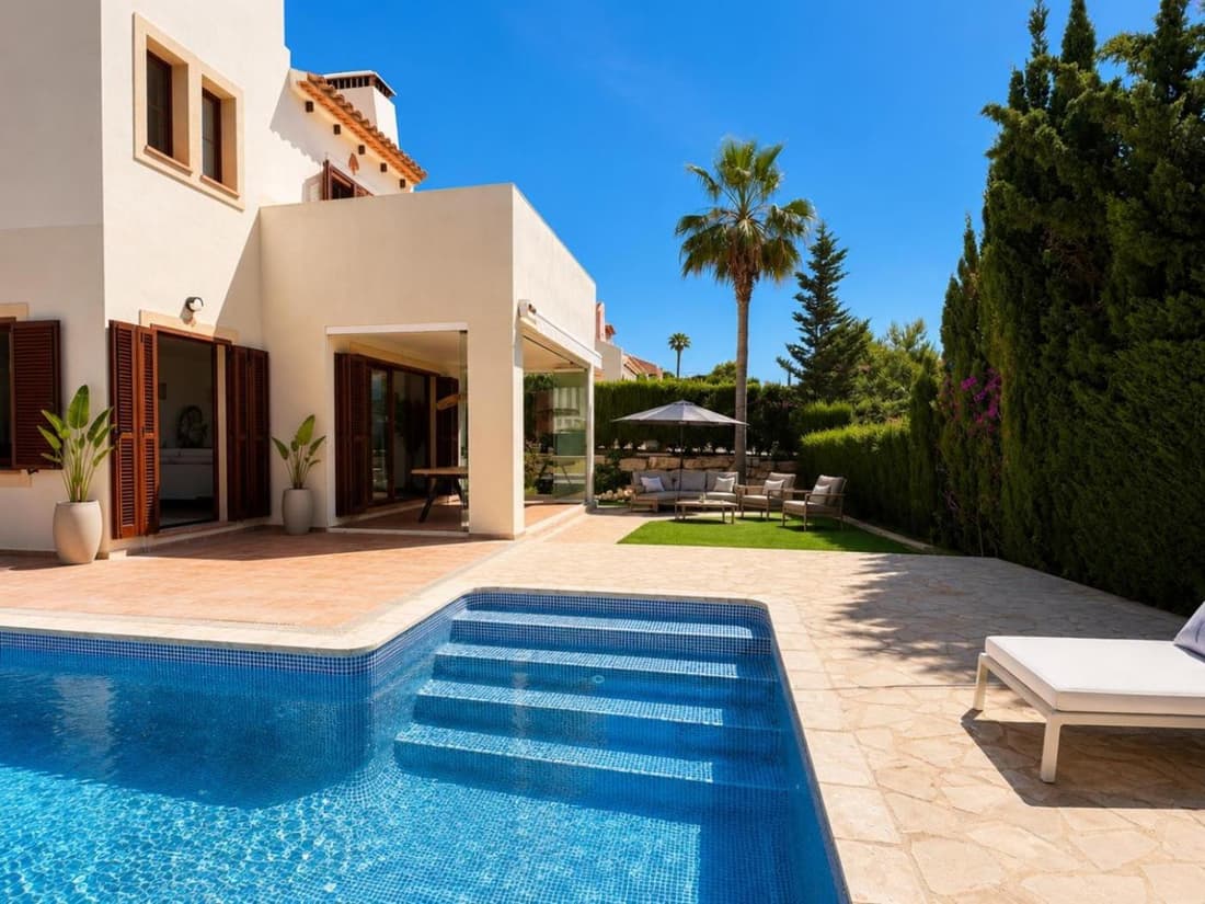 Exclusiva Villa con piscina privada y vistas al mar