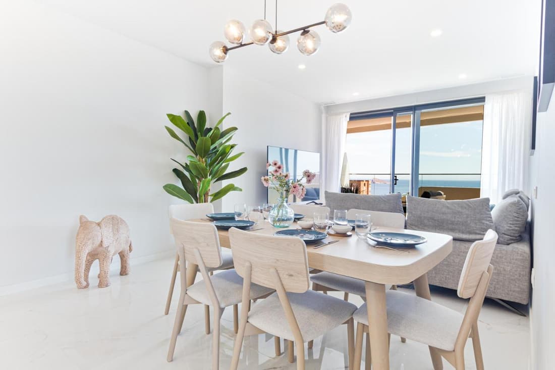 Luxury 3-bdr apartment Benidorm Beach Residence