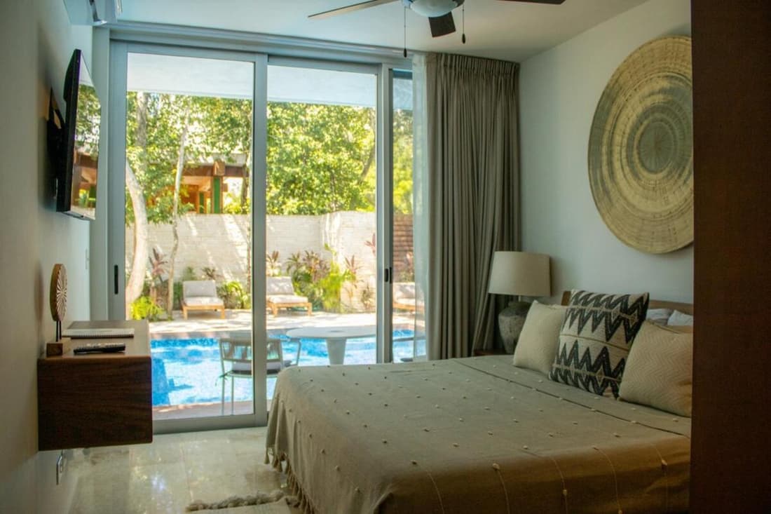 NHOA 111B Lux 1BR Condo Pool access in Aldea Zama