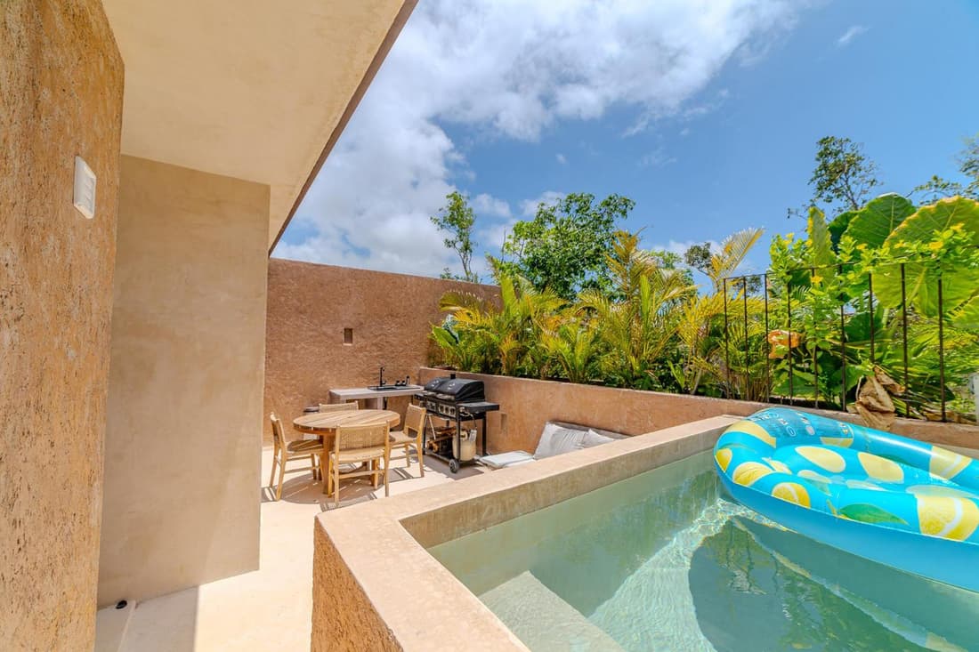 Tulum Jungle Apt, Private Pool & Security 24 hours
