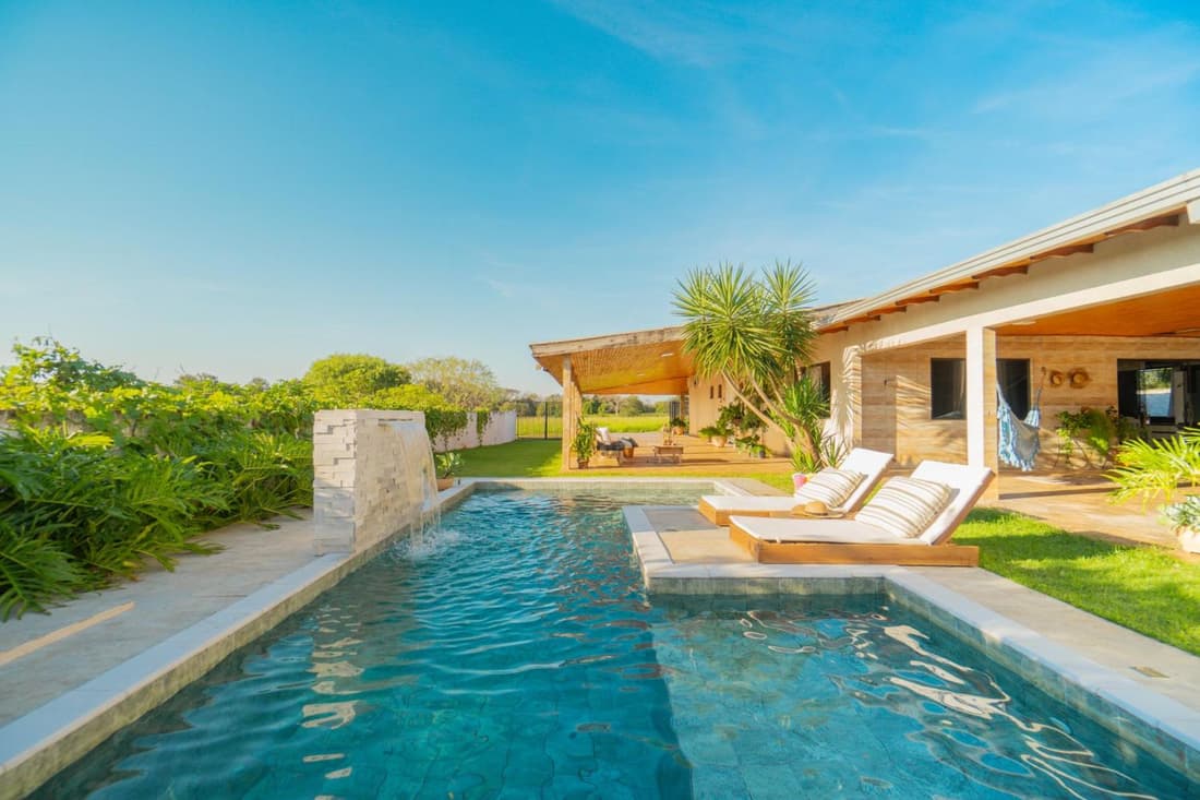 Casa de Campo Mimosa Flor Refugio Exclusivo Proximo Cataratas e Aeroporto IGU Piscina Privativa 12 Hóspedes
