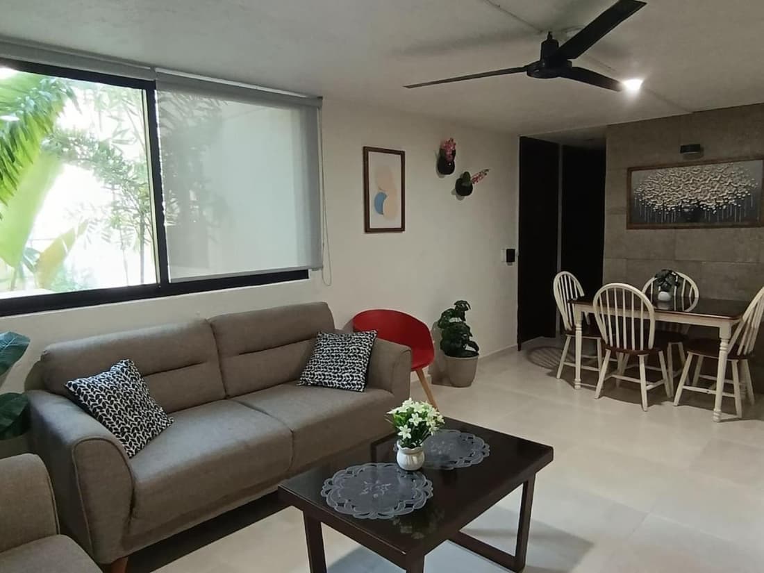 Departamento Centrico Cancun 4 personas con estacionamiento
