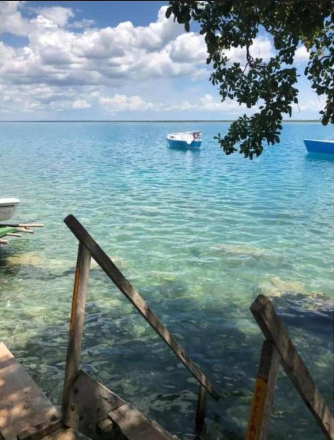 Navega en velero privado Motoko en la laguna de los 7 colores en Bacalar Quintana Roo